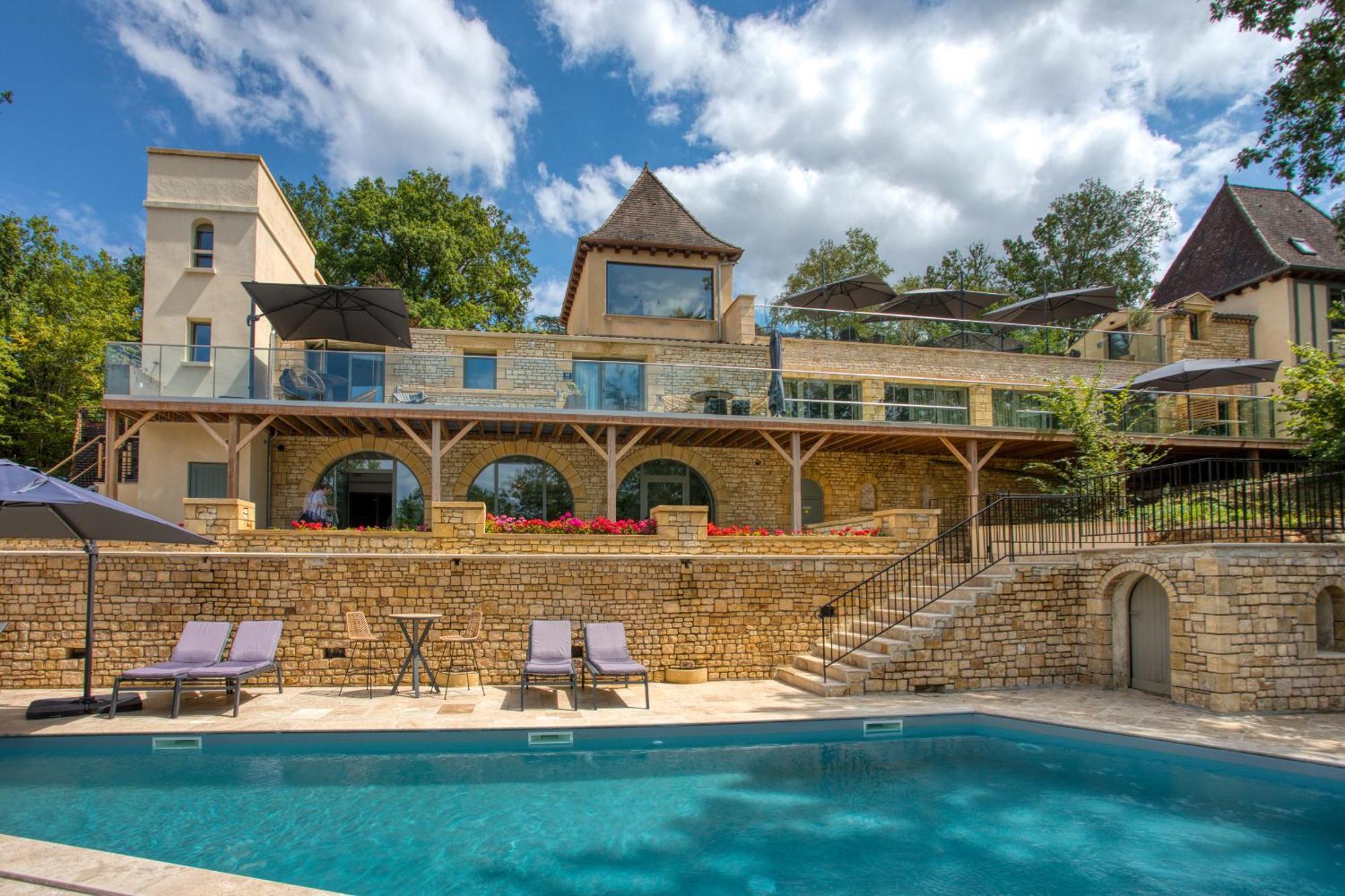 Hotel La Perle De Domme Sarlat Esterno foto