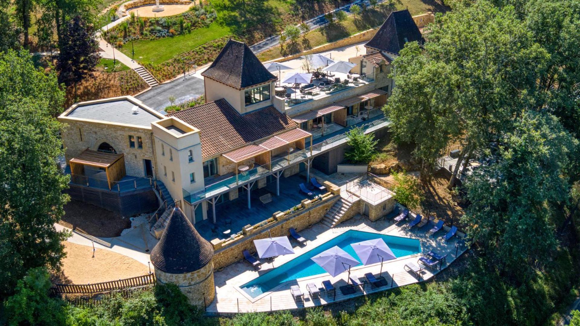 Hotel La Perle De Domme Sarlat Esterno foto