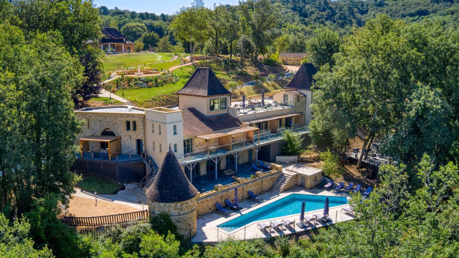 Hotel La Perle De Domme Sarlat Esterno foto