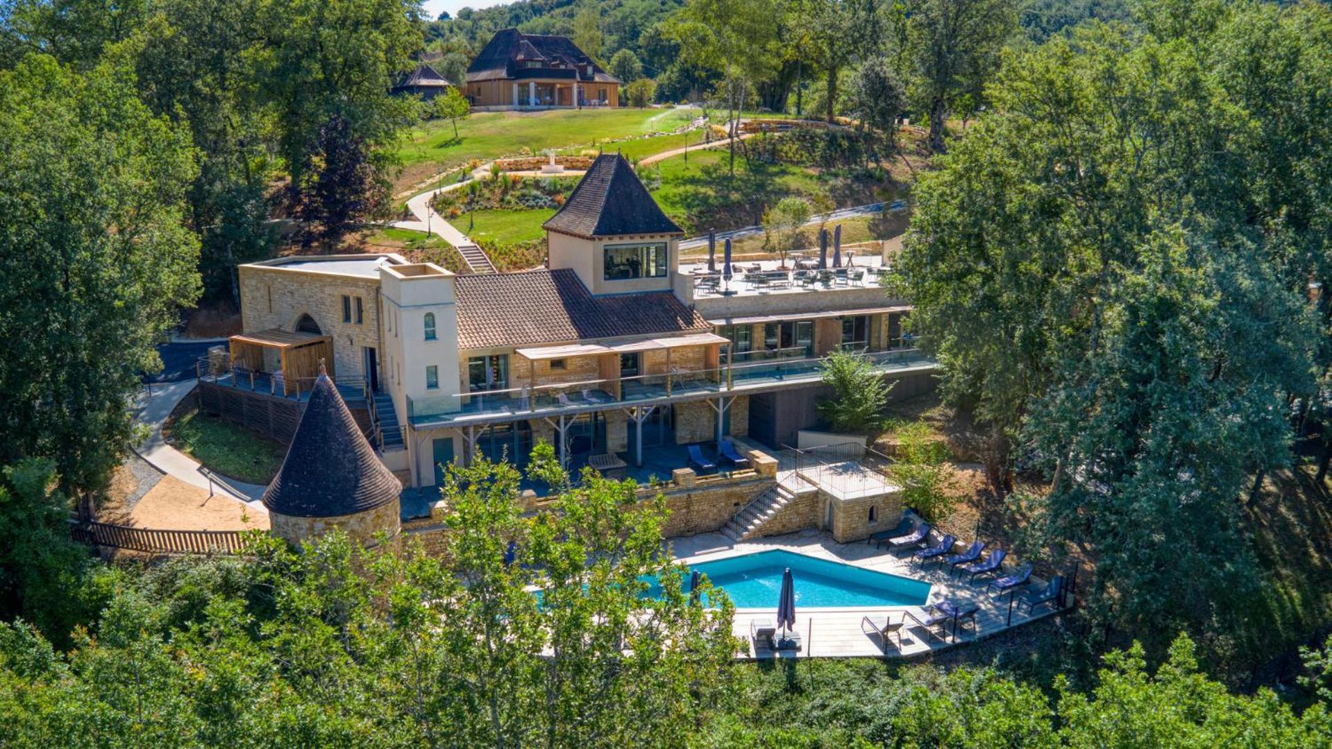 Hotel La Perle De Domme Sarlat Esterno foto